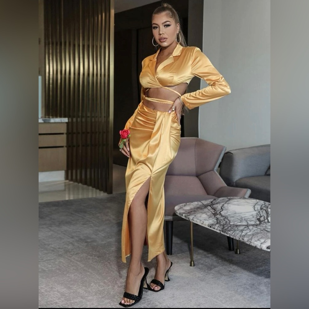 2 for $85 Gold Dress Set